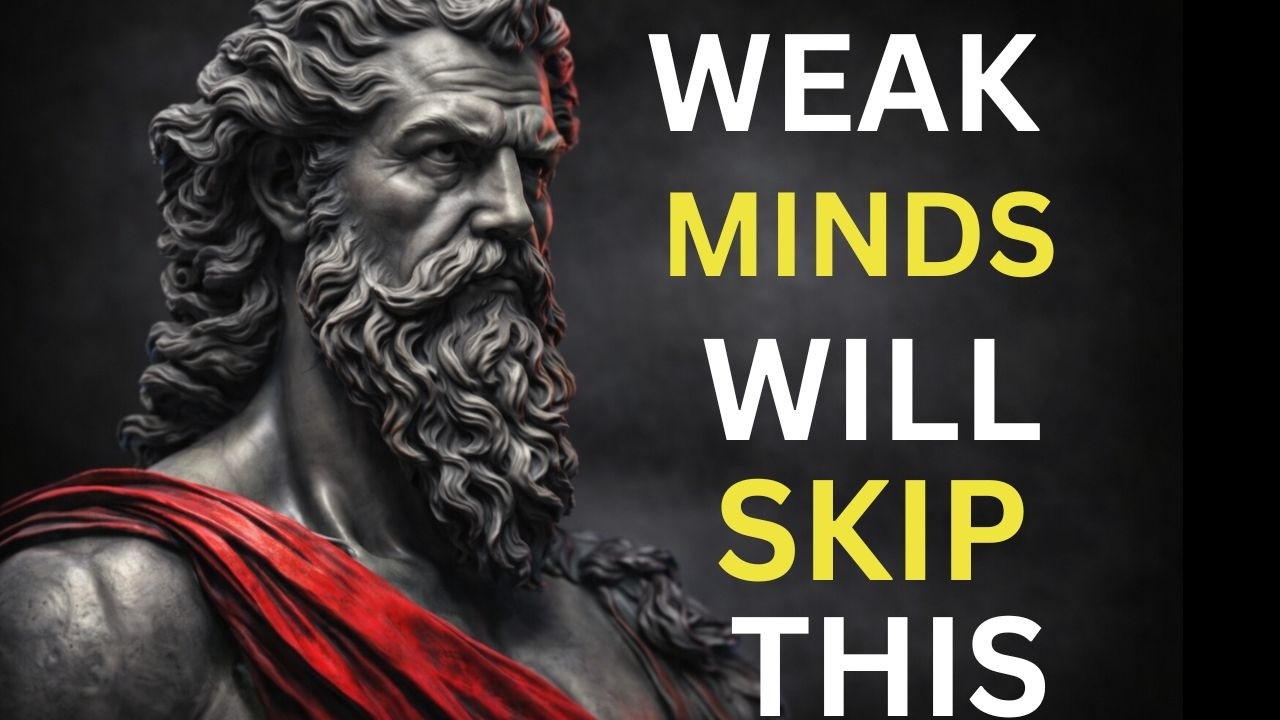If You Have These 7 Habits, Your Mind Is Unusually Sharp – Stoic Philosophy