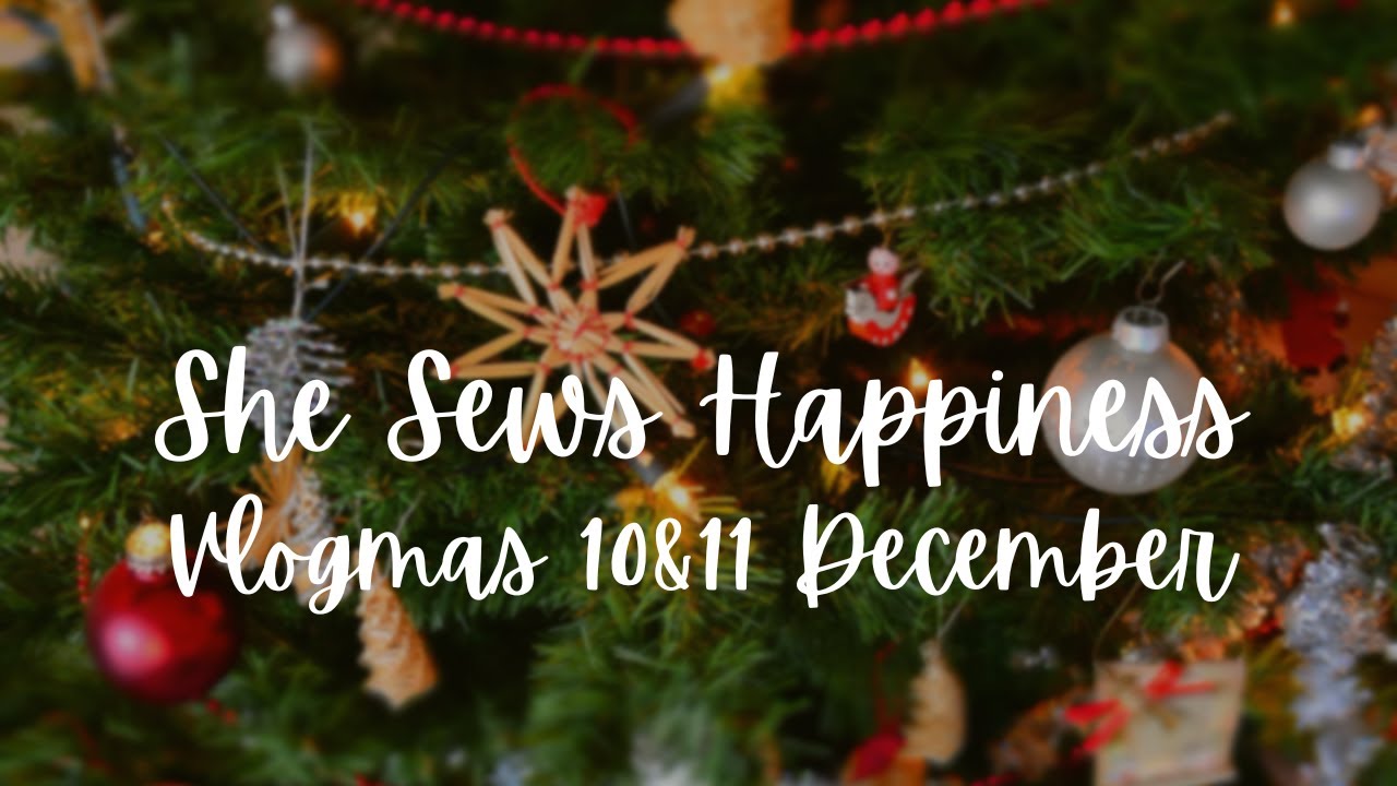 Vlogmas -10 & 11 December - Festive Work Life & New Hettie Dress