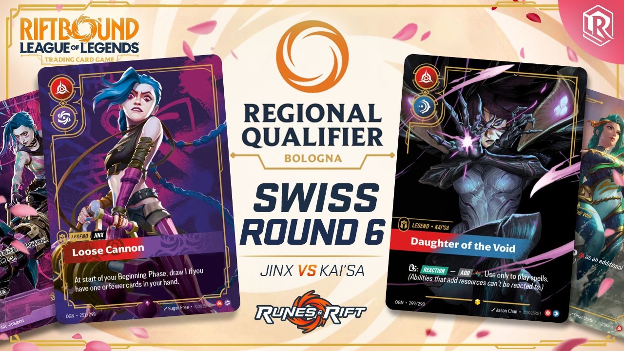 Riftbound Regional Bologna - Jinx vs Kai'Sa - Round 6 | Spiritforged