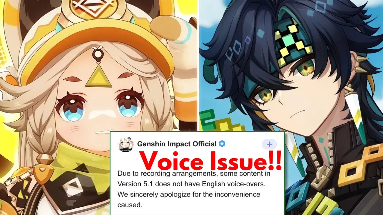 Why Are English Voice Lines Missing in Version 5.1? Here&rsquo;s What You Need to Know! - Genshin Impact