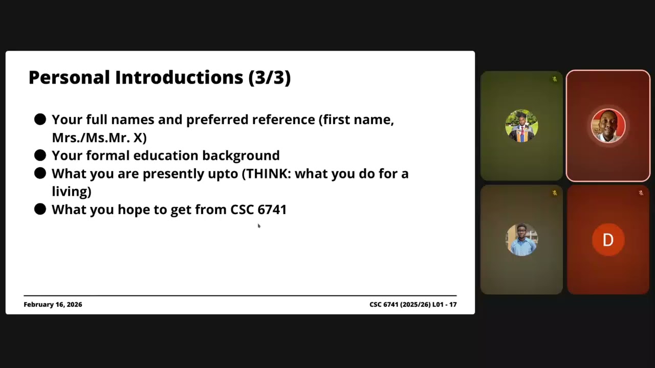 Module 1.1: Course Intro & Administrivia (Part 1) | Programming for Data Science (2026)