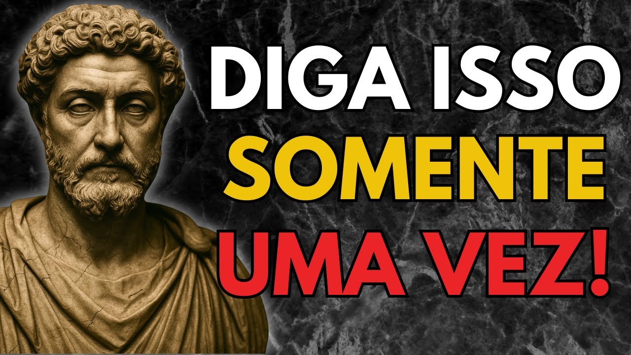 Diga Isso Uma Vez Quando Alguém Te Desrespeitar (Sem Drama) | Estoicismo | Sabedoria Estoica