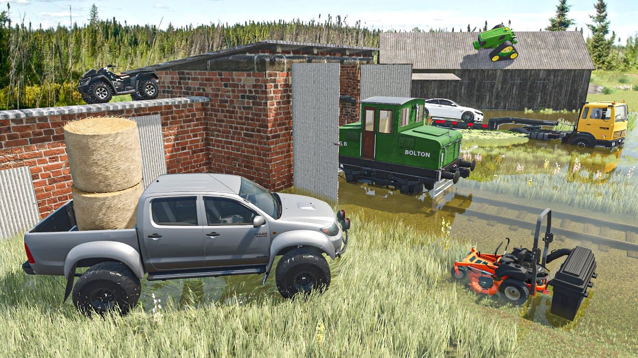 Ces Granges Abandonnées n’ont pas été Ouvertes depuis 40ans | Farming Simulator 25