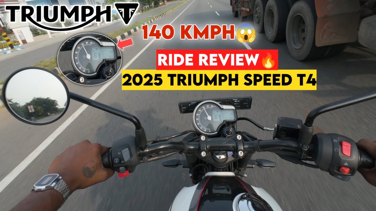 2025 New Triumph Speed T4 Model Ride Review In Tamil🔥 Detailed Explanation 🥳|Comfort,Speed, Price