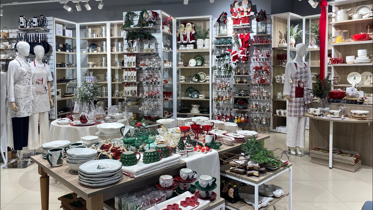 Магазин новогодней посуды и аксессуаров.