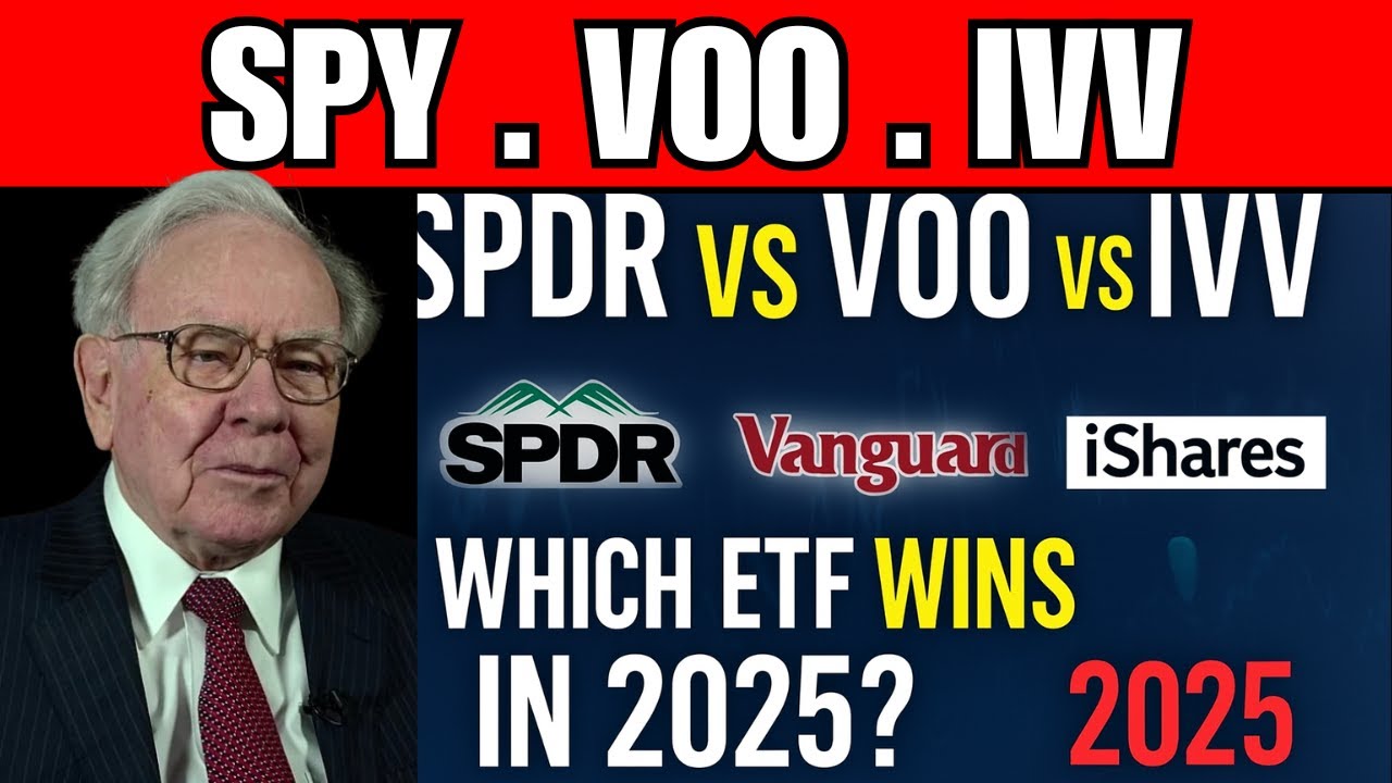 SPY vs VOO vs IVV | Best S&P 500 ETF to Buy Now for 2025