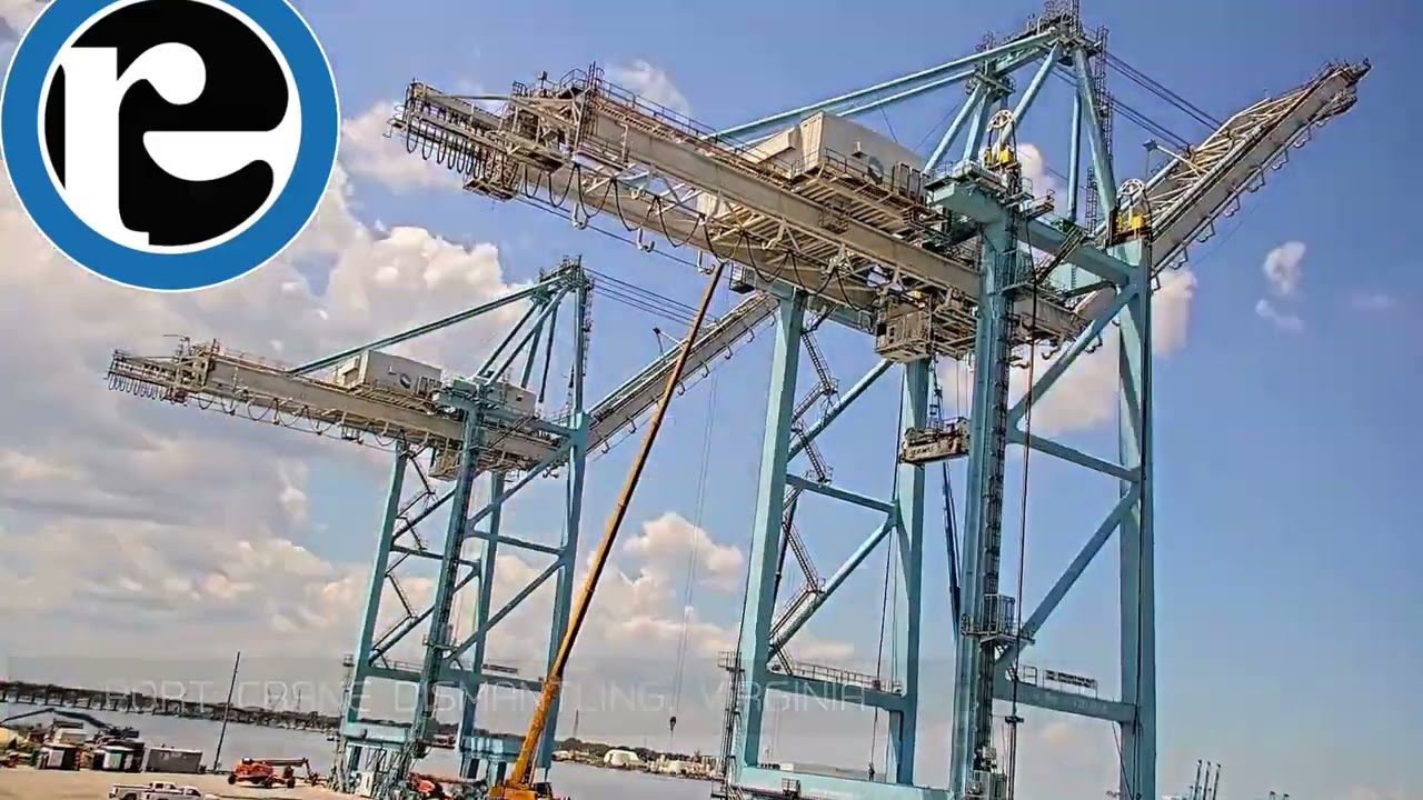 Engineered Rigging: Port Crane Dismantling