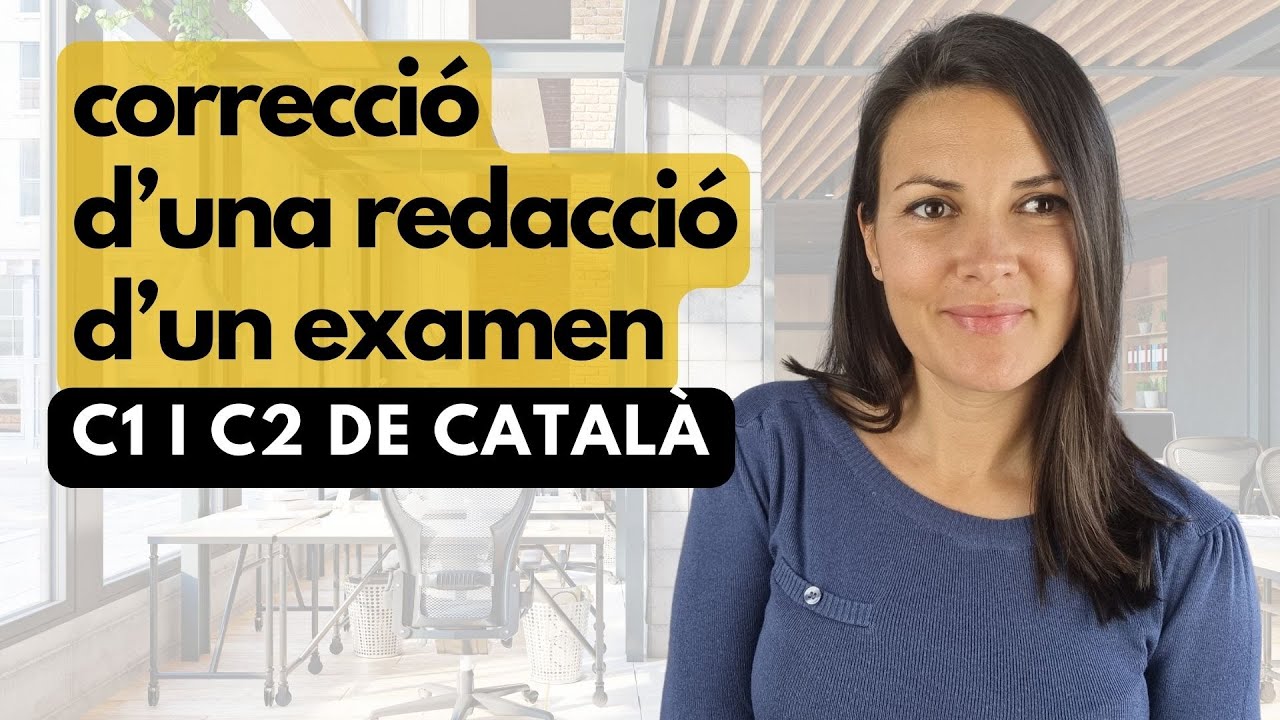🤩 Expressió escrita C1 i C2 català | ✅ CORRECCIÓ d'un article d'opinió