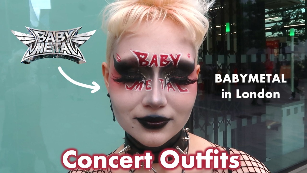 Что люди надевают на тур BABYMETAL? ❤️ Интервью с фанатами + видео с концерта !!!