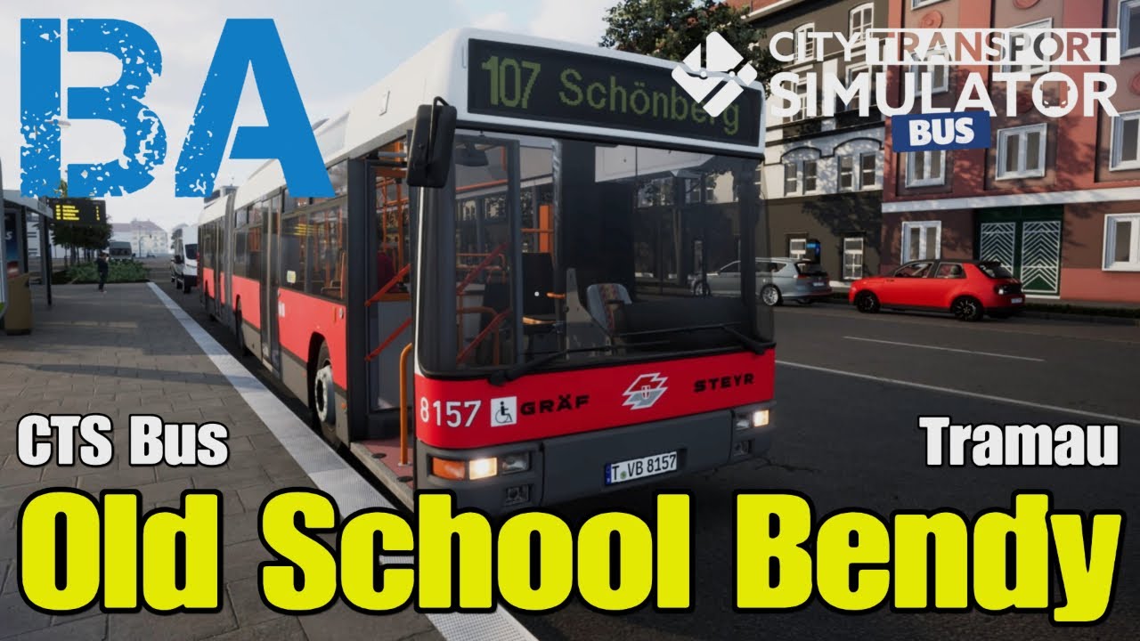 Old School Bendy - NG235 - NEWEST CTS DLC - City Transport Sim: Bus