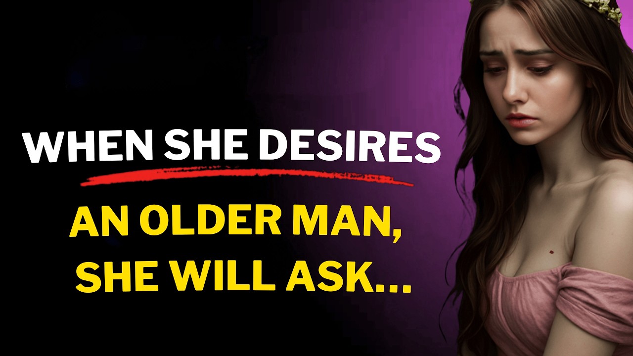 When a Woman Desires an Older Man, She Tests Him With These 2 Questions -  Female Psychology