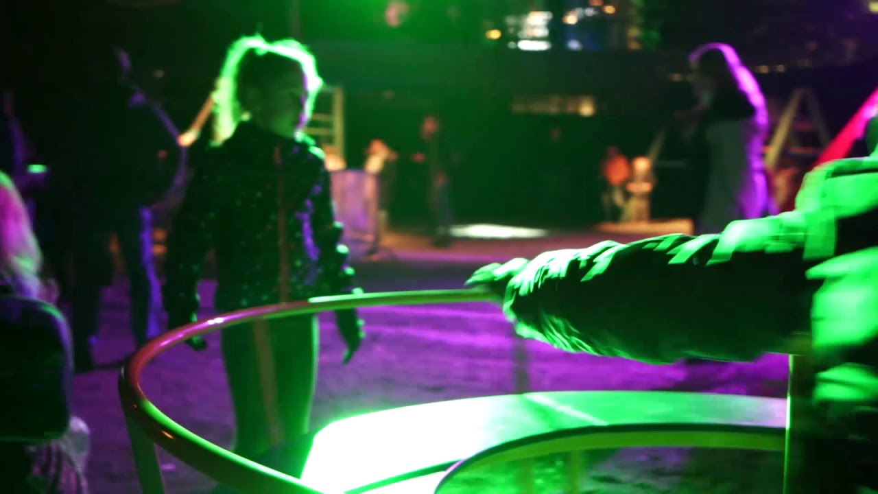 MagicalPlayground light interactive installation on Festival of Lights in Zagreb