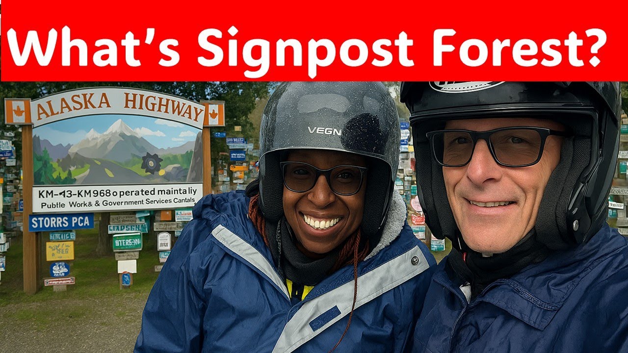 Visit the Famous Signpost Forest + Hidden Native Artifacts Shop in Yukon! 🌲🔥