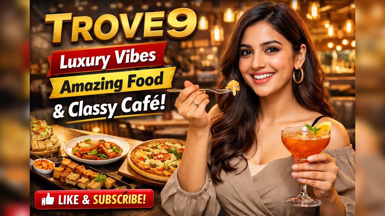 Trove9 Café Review | Luxury Vibes & Amazing Food	Trove9 | Most Classy Café Experience