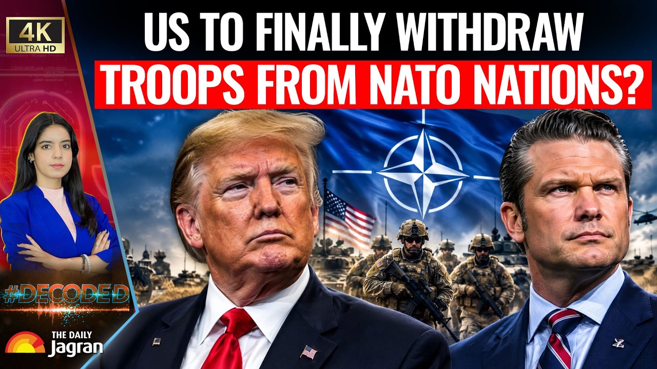 Трамп бросает Западную Европу! Вывод 40 000 солдат на повестке дня! Америка готова уйти? | Decoded
