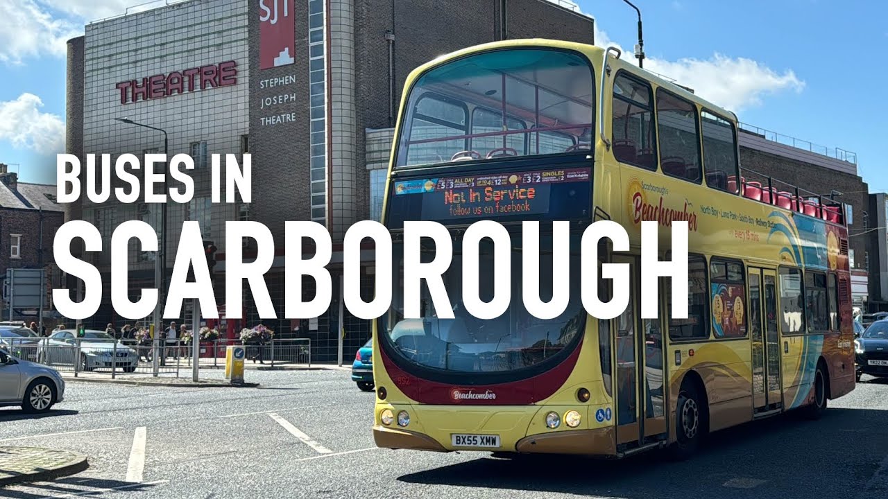 Buses in Scarborough July 2024