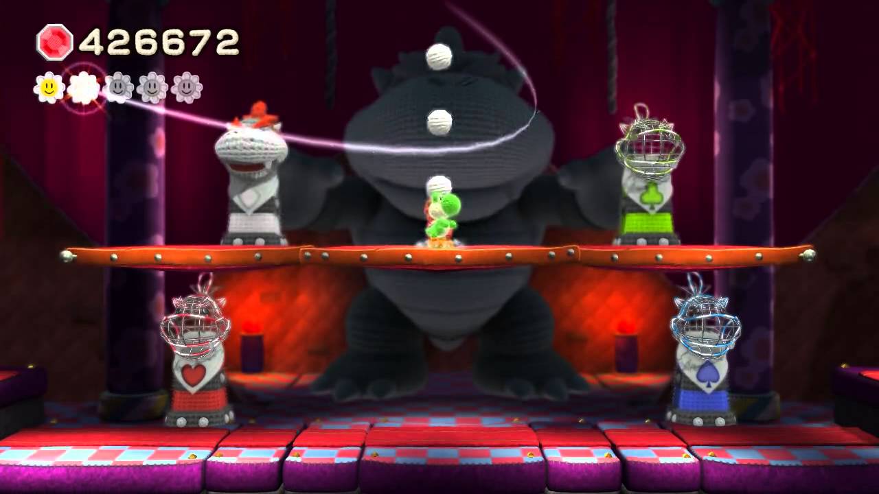Yoshi’s Woolly World: 6-8. ¡A por Bebé Bowser! (parte 1)