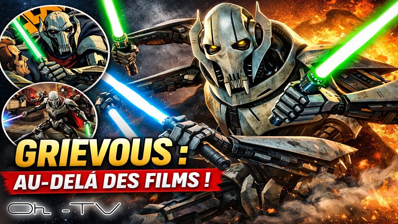 Présentation de Grievous dans tous les univers @Star Wars