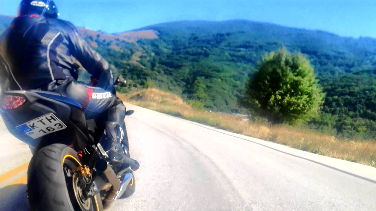 Ntaouli route, Kastoria 13-09-2015, CBR600FA - Yamaha R1 - Kawasaki ZX9R