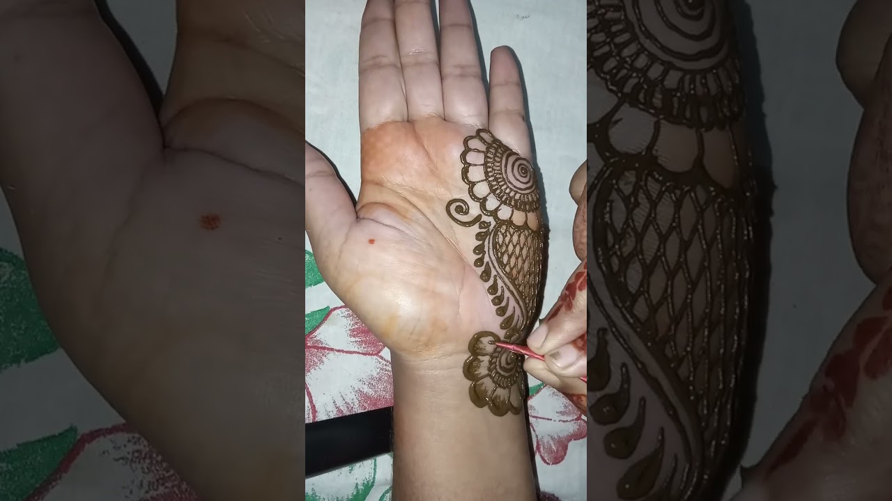 Stylish Mehndi Designs, Simple Mehndi Design, Modern Girls ke liye Simple Mehndi Designs,