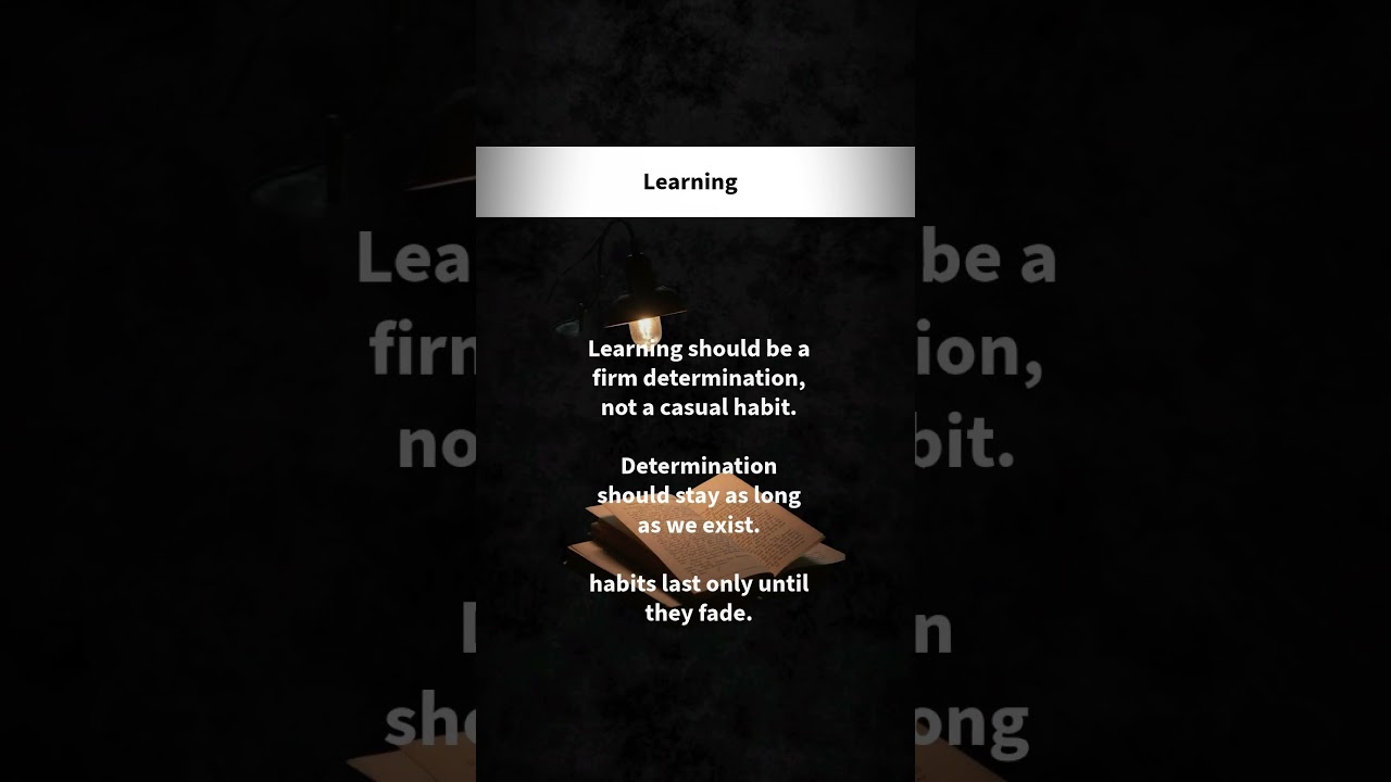 Learning Skill 