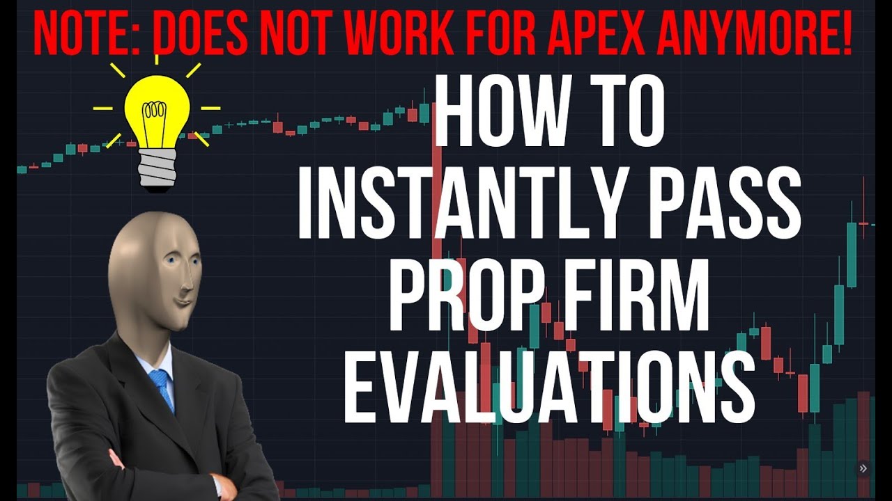 How To Instantly Pass Prop Firm Evaluations! (DOES NOT WORK ON APEX EVALS)