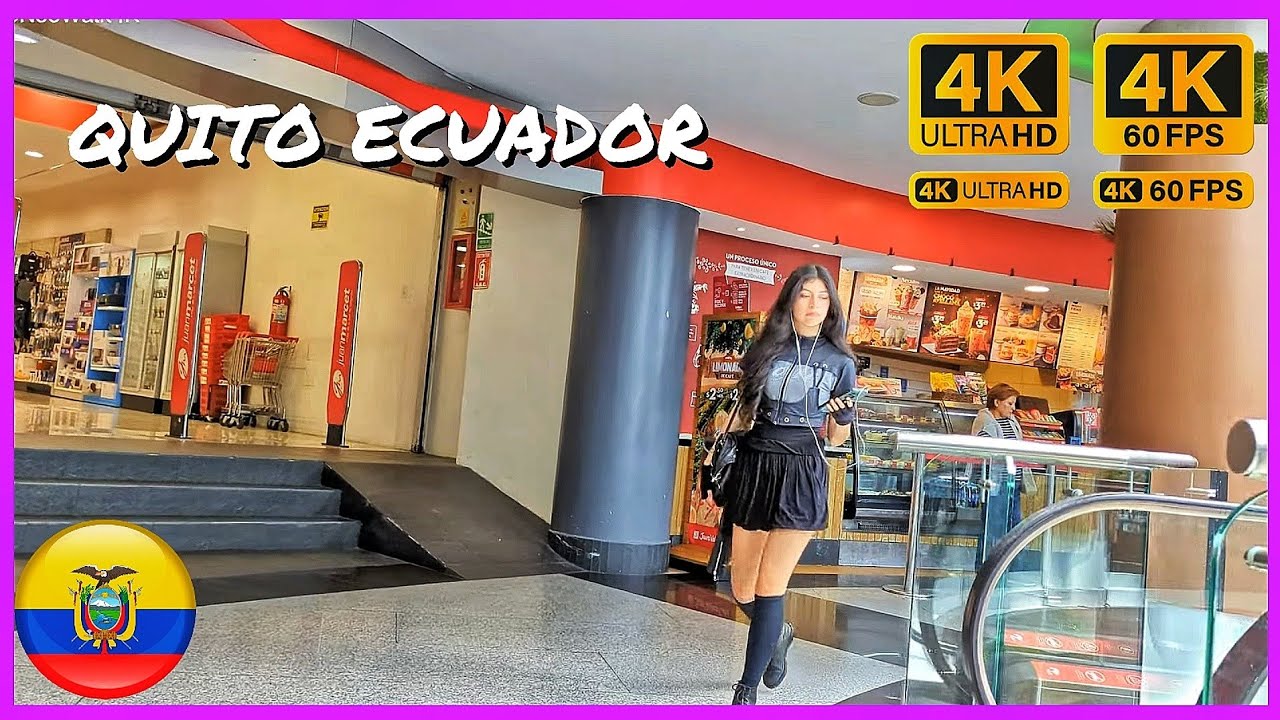 Centro Comercial Iñaquito / Quito / Walk Tour 4K UHD 2023 🇪🇨