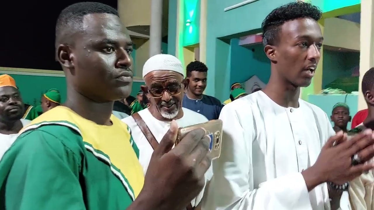 ابرق بدا محبي الخليفة الشيخ أحمد الشيخ حسين الكولخي زيارة التجانية للبرهانية