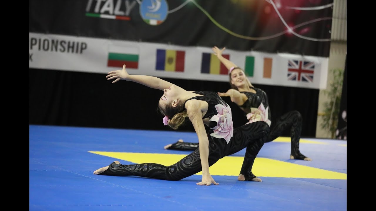 FITKID EUROPEAN CHAMPIONSHIP 2018 ITALY  DUO CAMILLA & ANNA