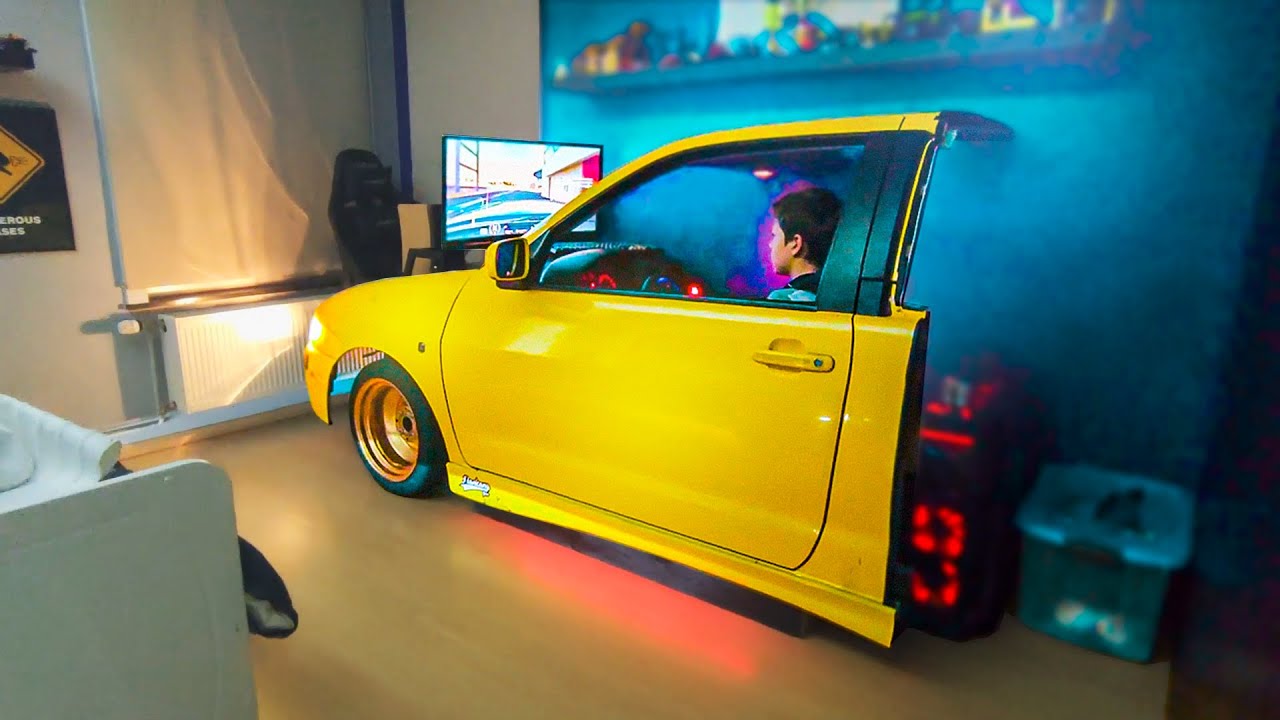 É UM CARRO NO QUARTO! SIMULADORES REALISTAS FEITOS POR YOUTUBERS