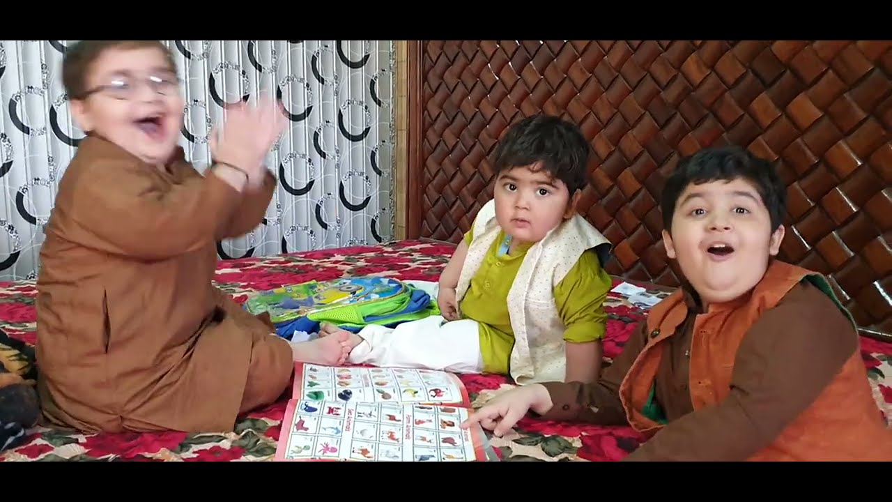 Cute Video of Umer Ahmad Shah and Abubakar