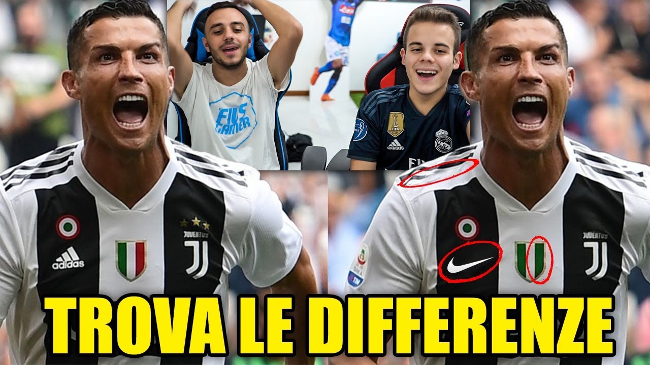 TROVA LE DIFFERENZE con i CALCIATORI!!! - ENRY LAZZA vs FIUS GAMER