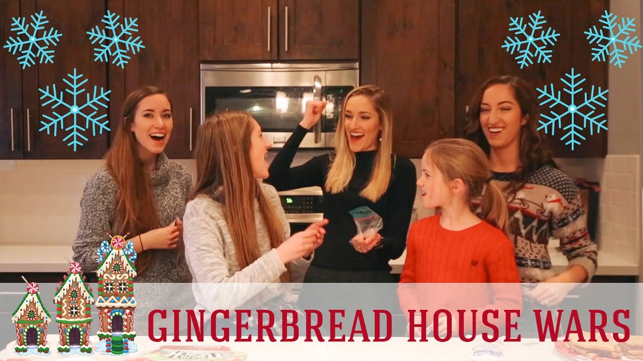 Gingerbread House Wars | #12DaysofGS | Gardiner Sisters