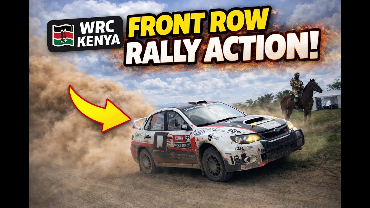 Safari Rally Kenya 2026 – Dust, Speed & Chaos  So