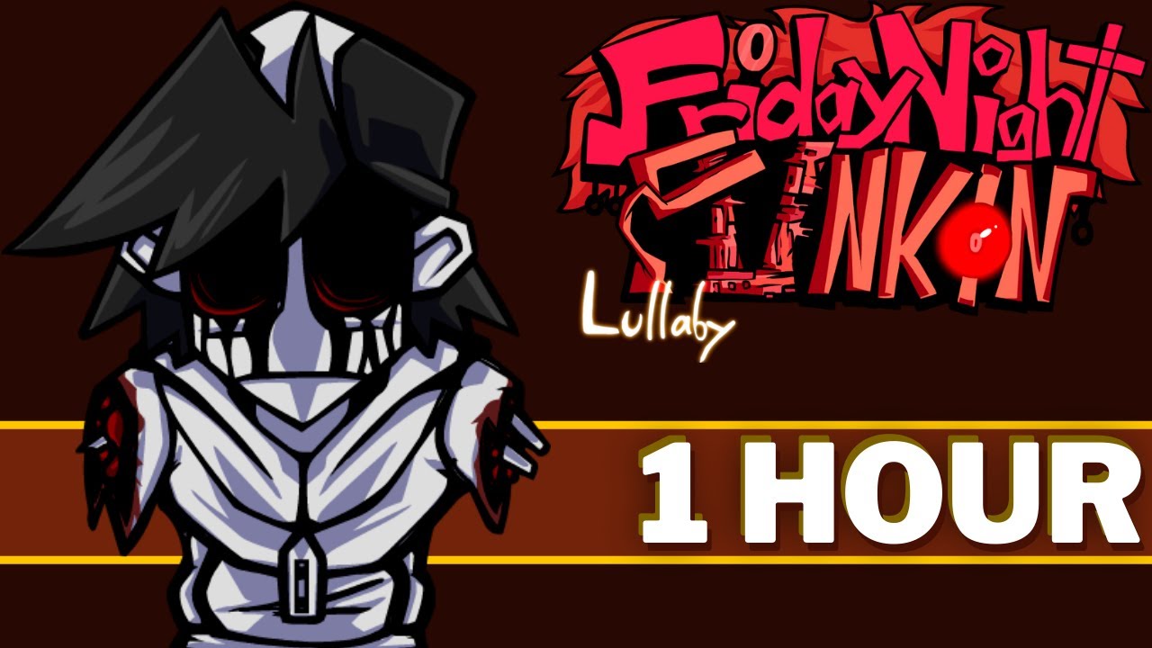 MONOCHROME - FNF 1 HOUR Perfect Loop (Vs Lullaby FNF OST) Friday Night Funkin Song