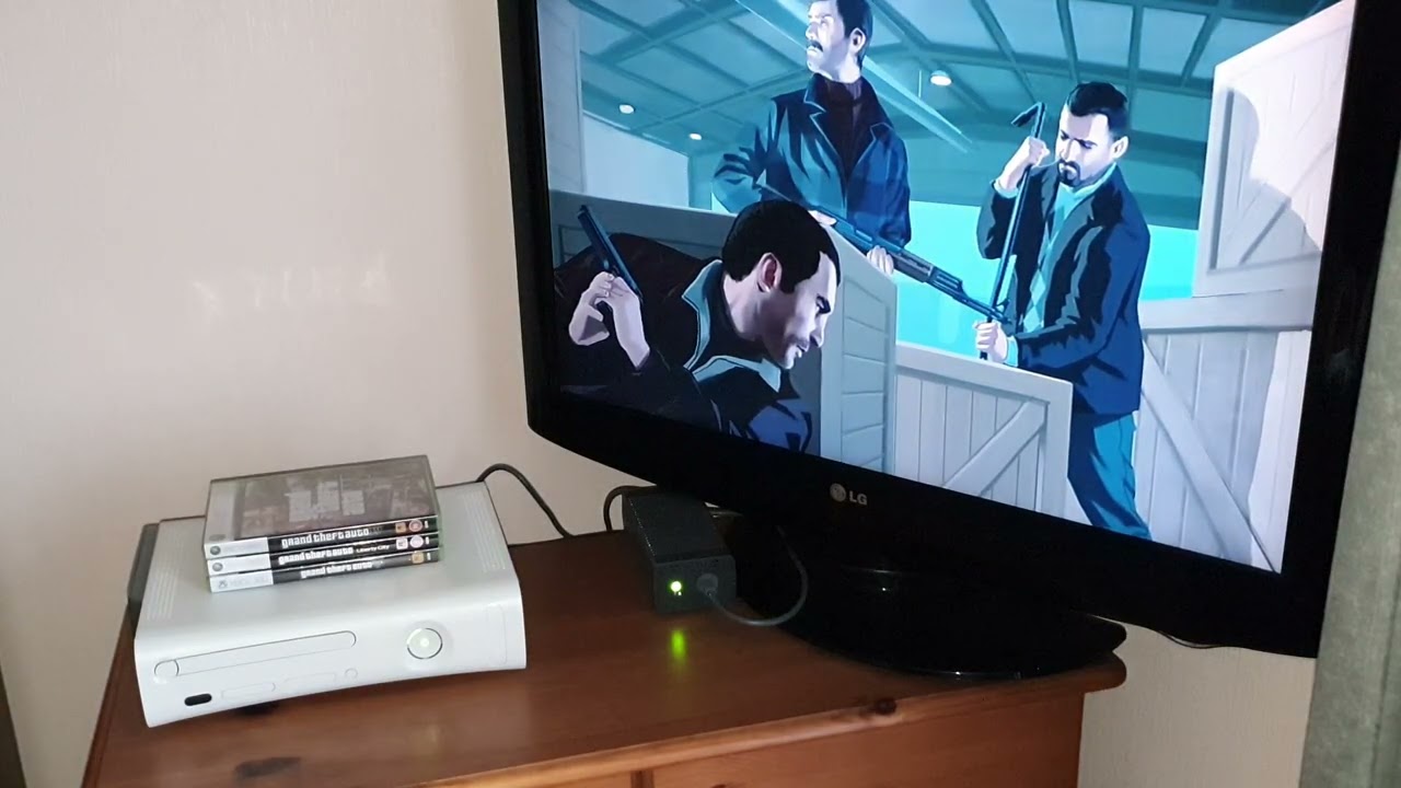 500GB Microsoft Xbox 360 Tonasket Console Controller GTA Games Bundle # 5107