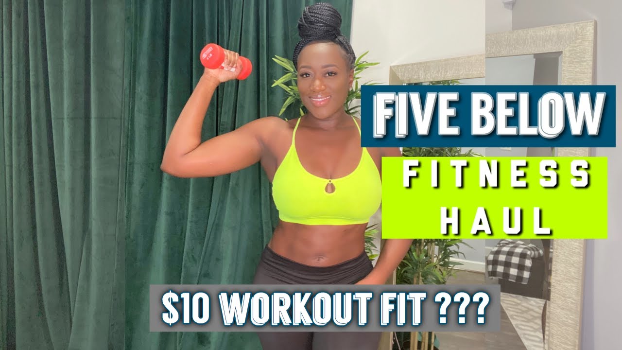 FIVE BELOW: FITNESS HAUL Super Cute Summer Workout Try-on