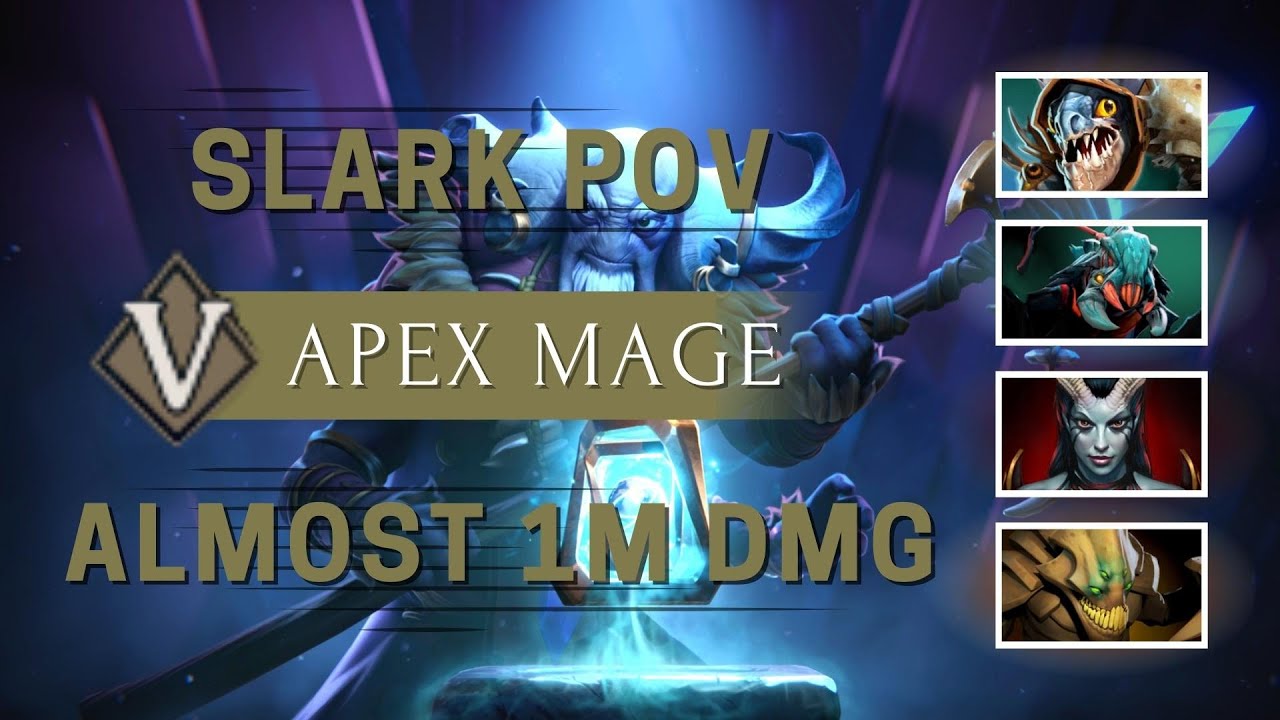 Aghanim's Labyrinth APEX MAGE | Slark POV | Dota 2 Winter Event !