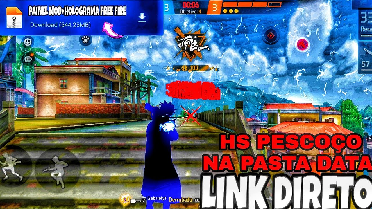 HS PESCO&Ccedil;O NA PASTA DATA 2025🫣  HOLOGRAMA FREE FIRE 🔥 PAINEL MOD | MEDIAFIRE‼️