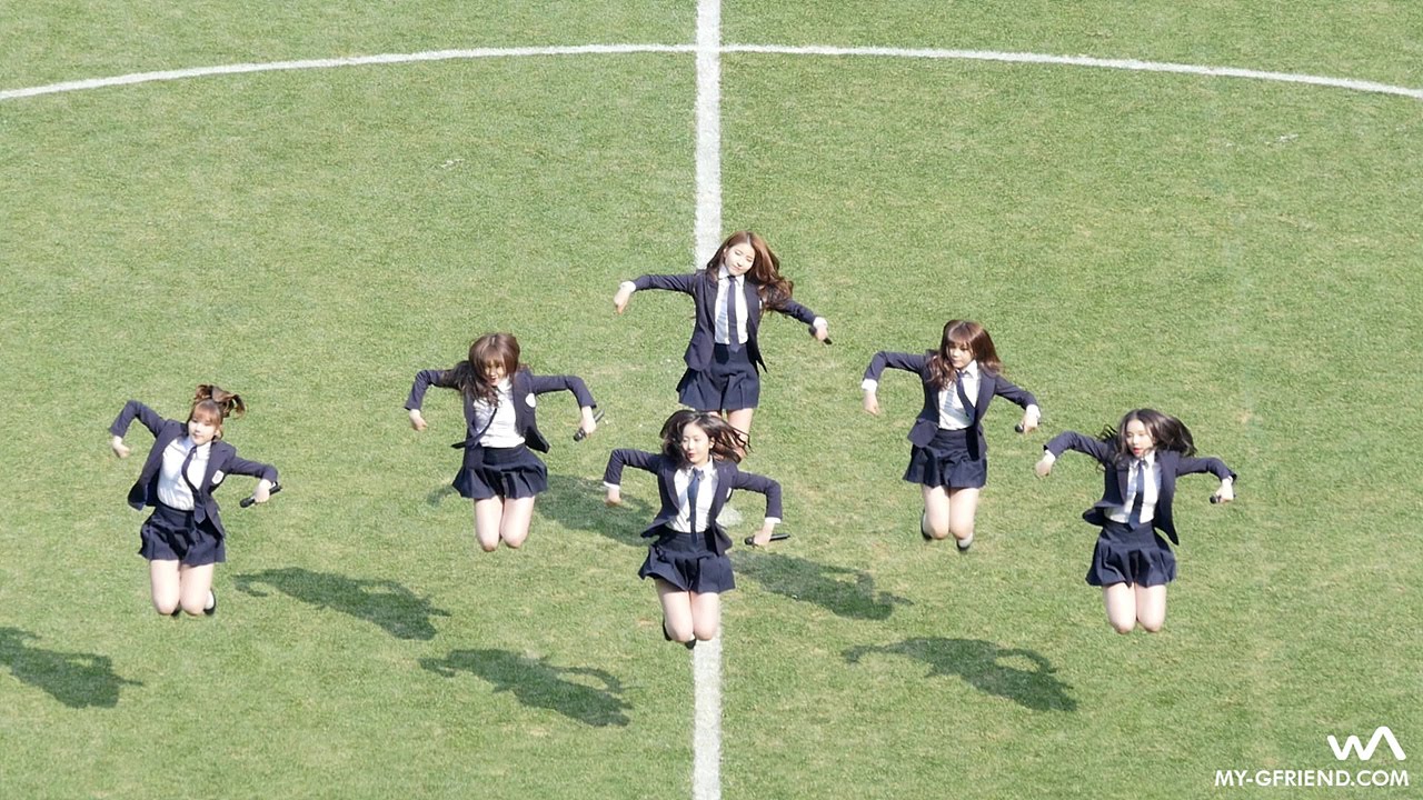 160326 여자친구(GFRIEND) - 오늘부터 우리는 (Me gustas tu) @대전시티즌 개막전 안무 직캠/Fancam by -wA-