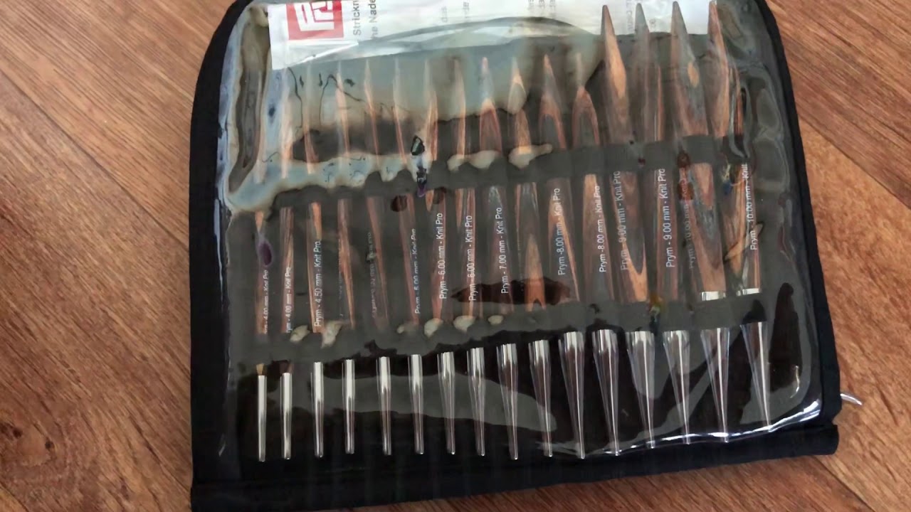 СПИЦЫ PRYM NATURAL ОТ KNITPRO: РАСПАКОВКА НАБОРА СПИЦ И ОБЗОР. UNBOXING OF KNITTING NEEDLES SET.