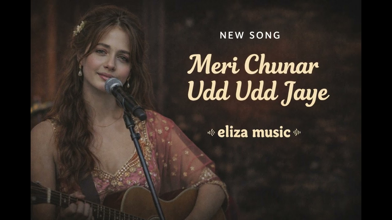 Meri Chunar Udd Udd Jaye 💃🌸 | 90s Vibe Song | Eliza Music 🎶✨