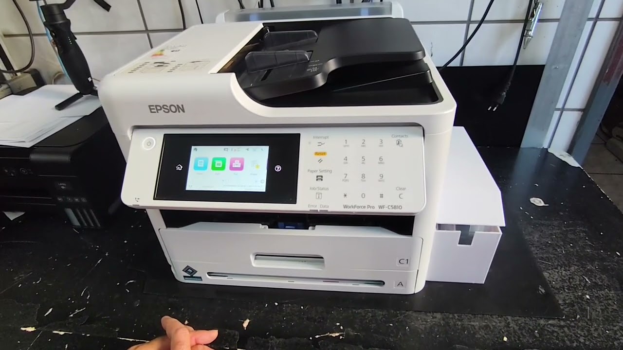 Epson WF dando erro C12C938261 Erro de roletes !