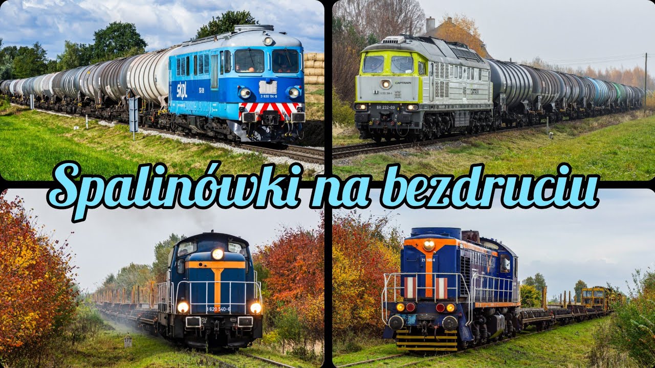 Spalinówki na niezelektryfikowanych liniach w okolicach Gniezna 