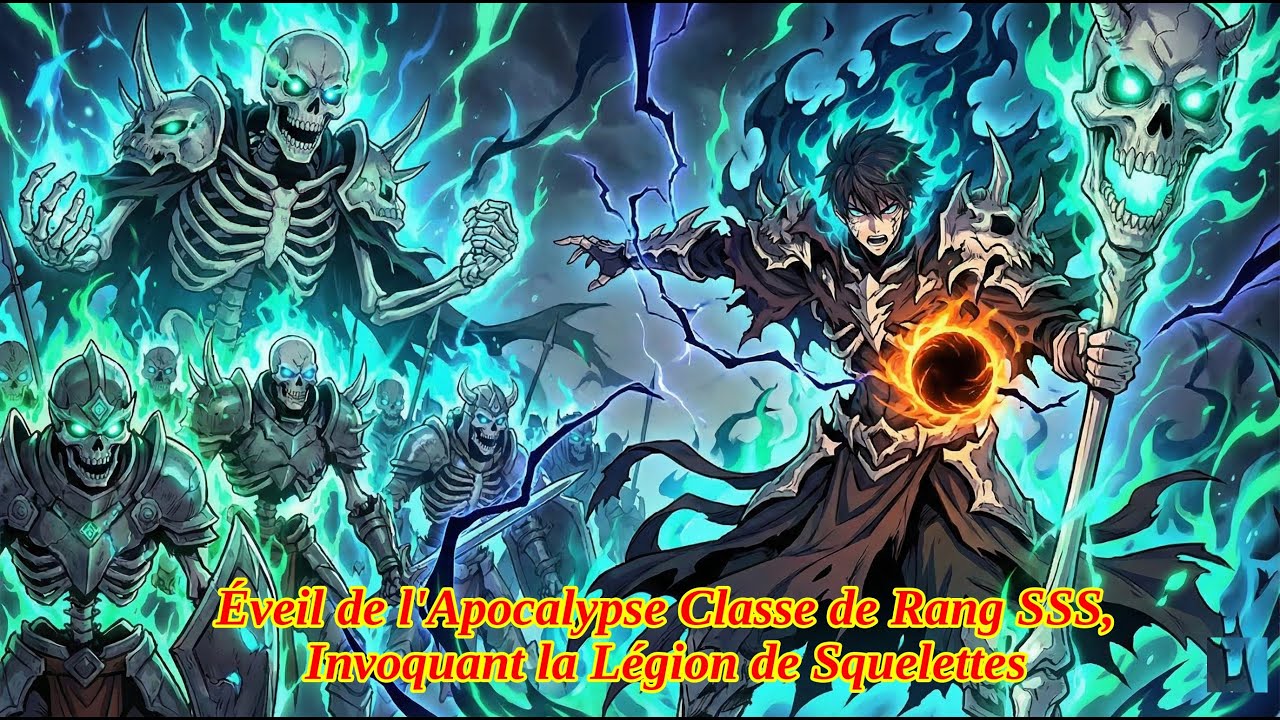 Éveil de l'Apocalypse Classe de Rang SSS, Invoquant la Légion de Squelettes – Résumé Manhwa