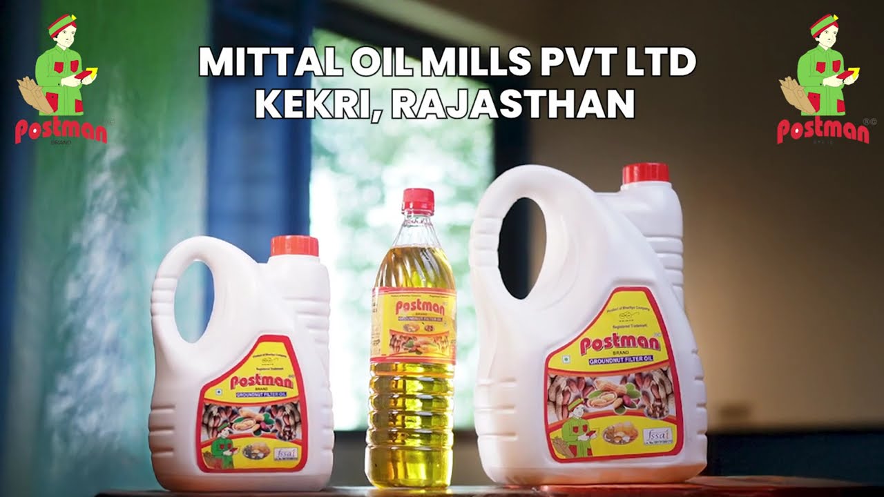 Postman Filtered Groundnut Oil | Cold Pressed & Unrefined