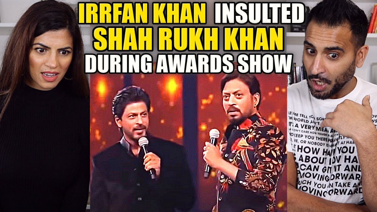 How IRRFAN KHAN INSULTED SHAHRUKH KHAN at the Filmfare awards - REACTION!!