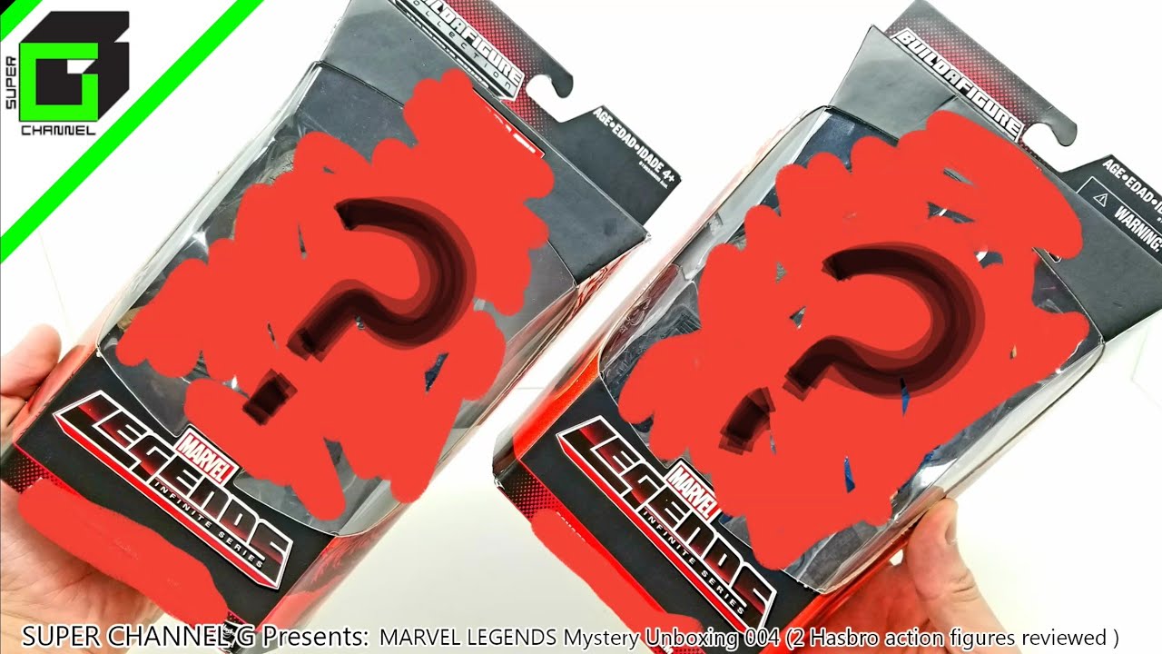 Marvel Legends MYSTERY UNBOXING 004 (2 action figures by Hasbro)