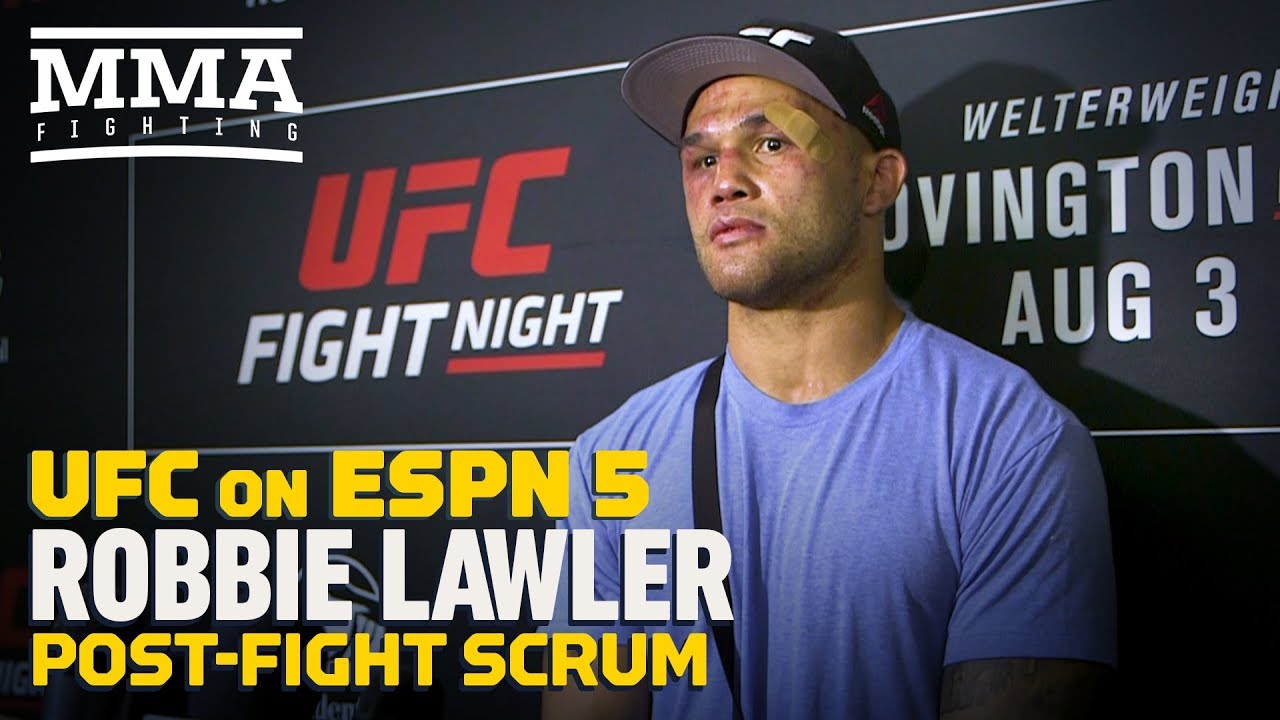 UFC on ESPN 5: Robbie Lawler Calls Loss 'Learning Experience' - MMA Fighting
