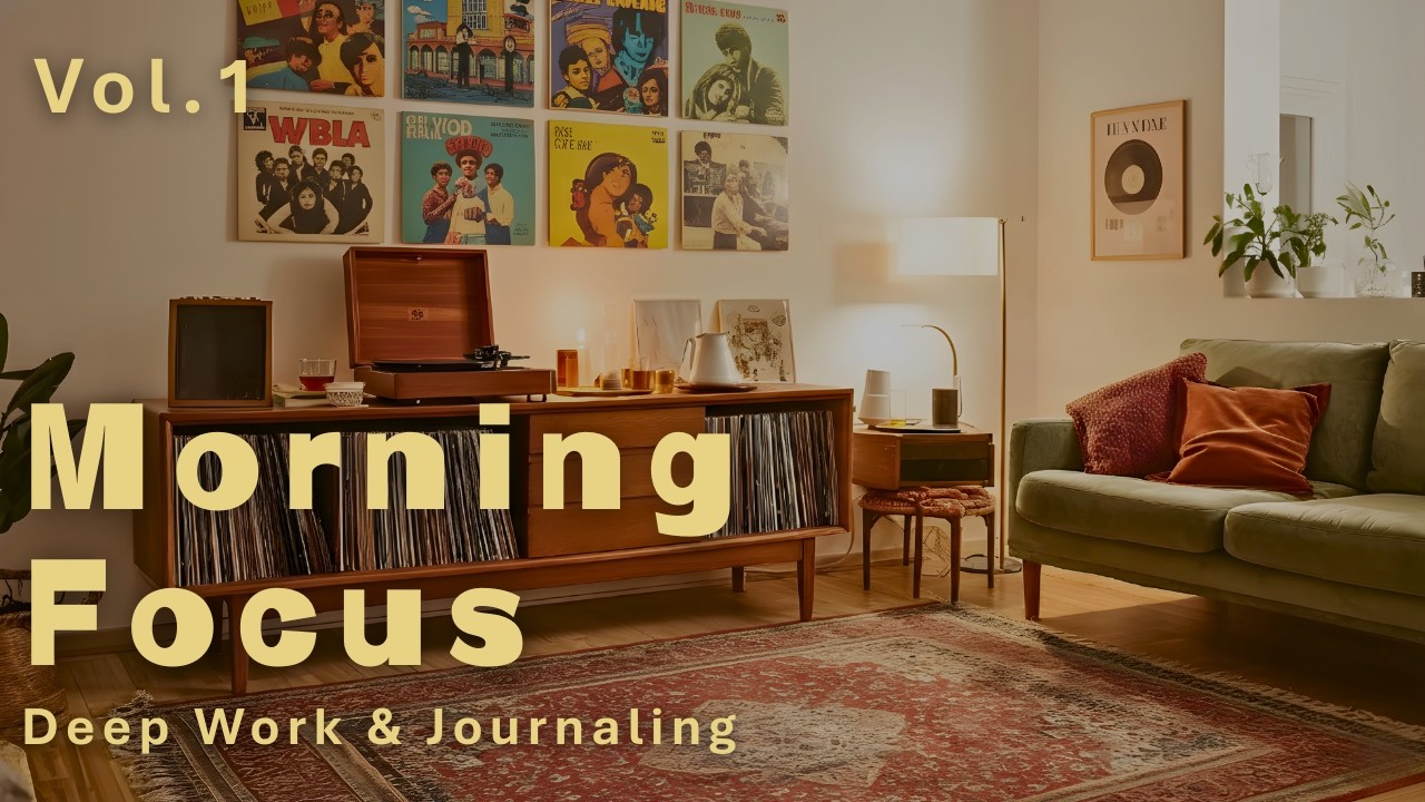 Morning Focus Neo-Soul – Vol. 1 | 60 min Deep BGM for Journaling & Quiet Planning